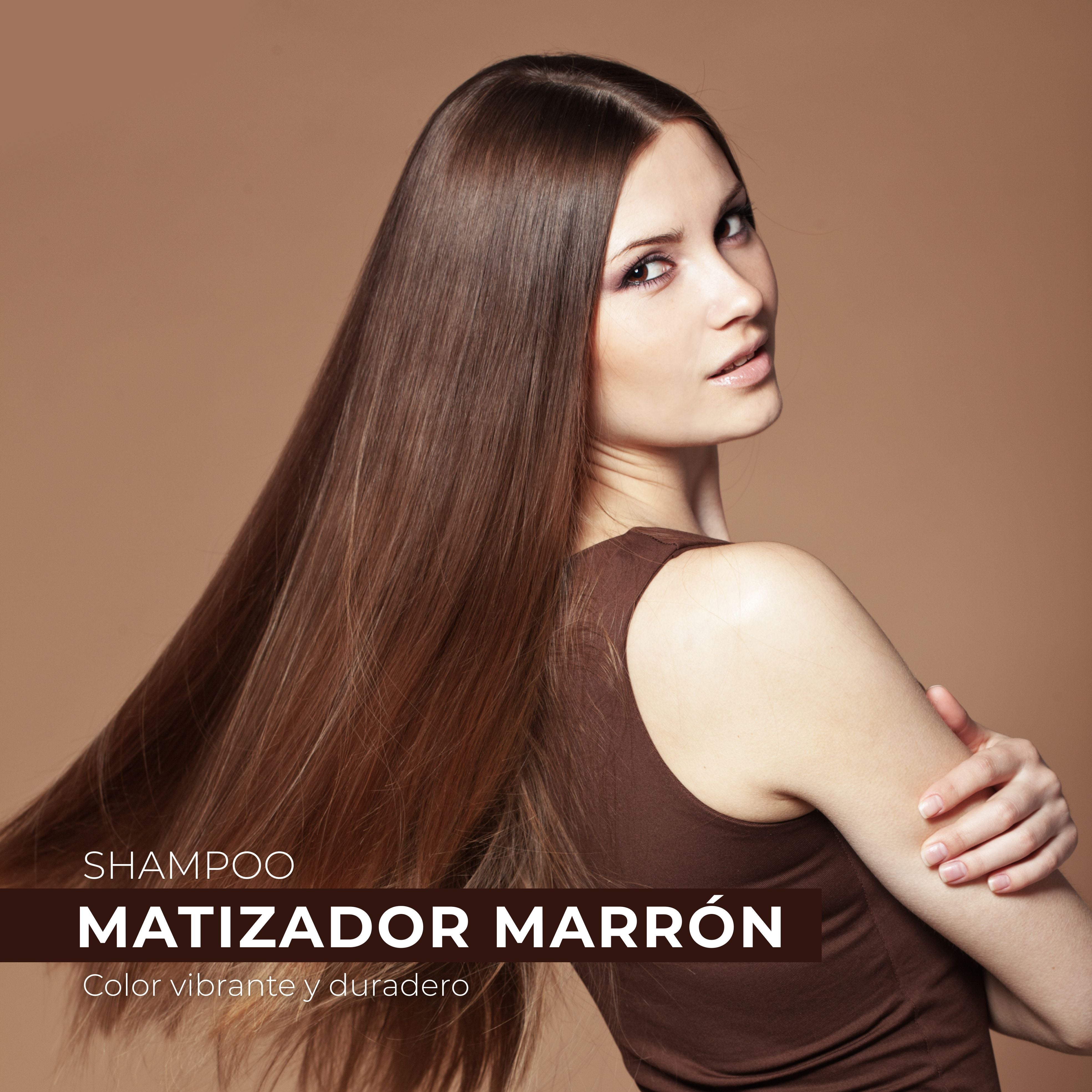 Shampoo Atotozin Matizador Marrón (300 ml)