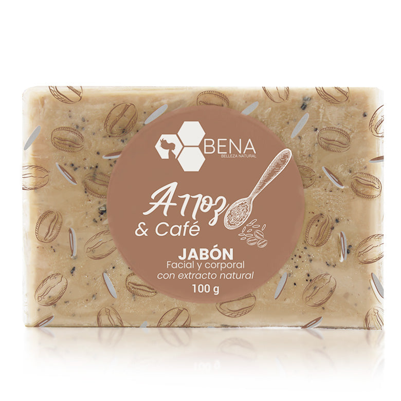 Jabón Exfoliante Café y Arroz (100 gr)